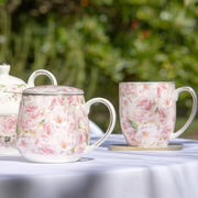 Load image into Gallery viewer, Infuser mug 3piece set -Isabelle by Ashdene