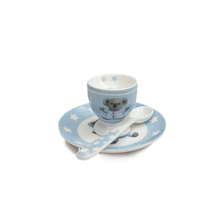 Load image into Gallery viewer, Koala egg cup/plate/spoon set -Blue