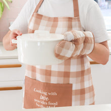 Load image into Gallery viewer, Gingham Apron