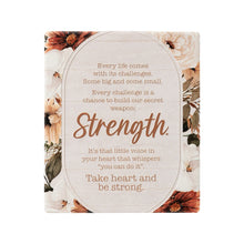 Load image into Gallery viewer, Strength Plaque (home sweet home)
