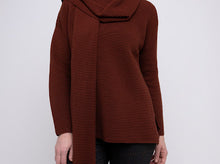 Load image into Gallery viewer, PINGPONG JUMPER WITH DETACHABLE BONUS SCARF