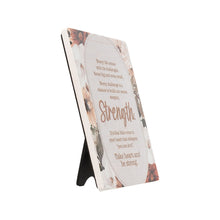 Load image into Gallery viewer, Strength Plaque (home sweet home)
