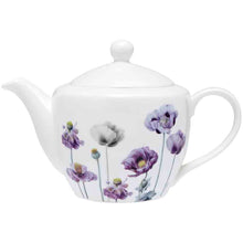 Load image into Gallery viewer, TEAPOT PURPLE POPPIES