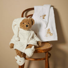 Load image into Gallery viewer, Nottinghill Bear Bath Towel & Washer in Organza Bag
