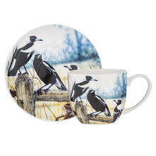 Load image into Gallery viewer, MAGPIE CUP/SAUCER