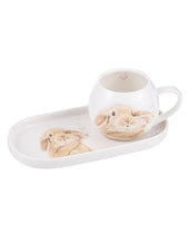 Load image into Gallery viewer, BUNNY LAND MUG & PLATE SET