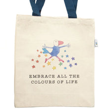 Load image into Gallery viewer, Twigseeds tote bags “ Embrace The Colours of Life”