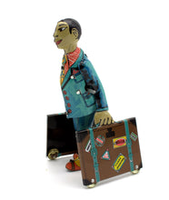 Load image into Gallery viewer, TIN WIND UP TOY- PORTER