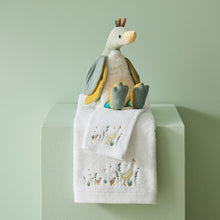 Load image into Gallery viewer, Paddling Ducks Bath Towel & Washer Set in Organza Bag