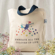 Load image into Gallery viewer, Twigseeds tote bags “ Embrace The Colours of Life”