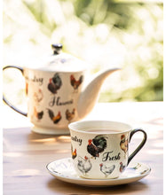 Load image into Gallery viewer, CHICKEN CUP /SAUCER SET