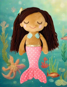Plush Mermaid Earth Nymph Milly