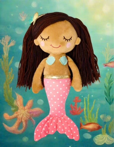 Plush Mermaid Earth Nymph Milly
