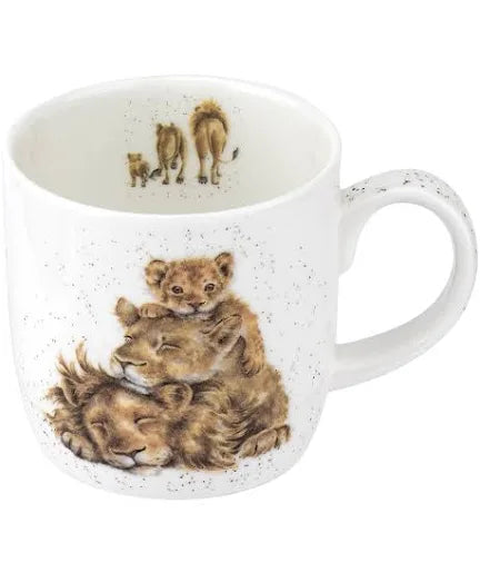Wrendale mug family pride Lions