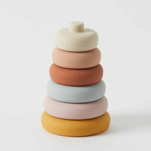 Load image into Gallery viewer, Silicone Round Stacker - Nordic Kids
