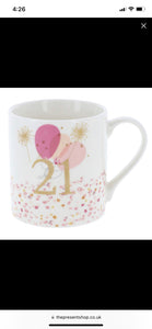 21st Birthday Mug