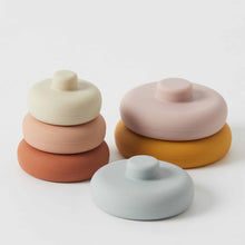 Load image into Gallery viewer, Silicone Round Stacker - Nordic Kids
