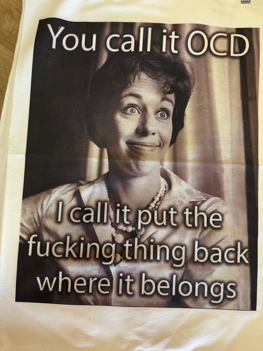 OCD - Teatowel (put back)