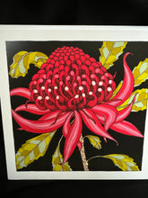 Load image into Gallery viewer, Australian Artist Cards - Waratah
