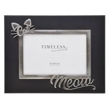 Special 40% Off - 4x6 Meow black frame