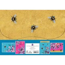 Load image into Gallery viewer, Queen Bee boxed notecards &amp; envelopes set of 20
