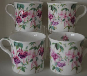 Set 4 Ivy Rose Mugs - Heritage