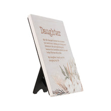 Load image into Gallery viewer, Daughter Plaque (home sweet home)
