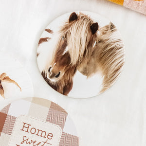 Horse Ceramic Coaster