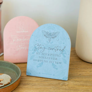 SPLOSH-plaque/sign - STAY CENTRED