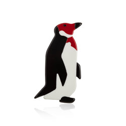RESIN PENGUIN BROOCH