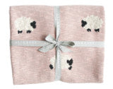 Load image into Gallery viewer, Alimrose Stroller Blanket Sheep Pink
