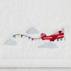 Flying High Bath Towel & Washer in Organza Bag