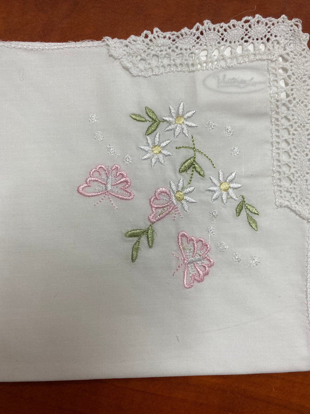 Butterfly/Daisy Handkerchief