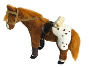 Plush Appaloosa Horse