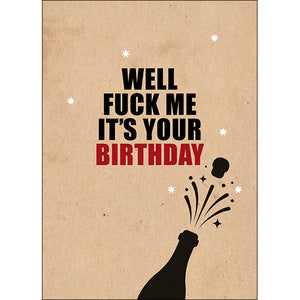 BIRTHDAY CARD DEFAMATIONS