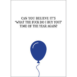BIRTHDAY CARD DEFAMATIONS