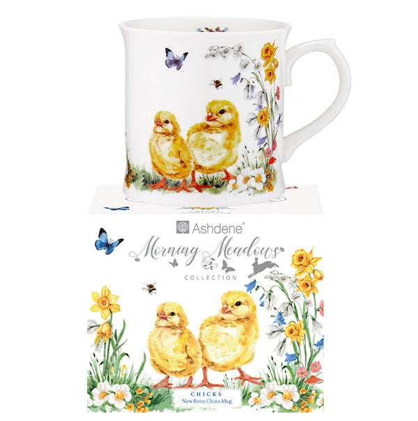MUGS -CHICKS -MORNING MEADOWS