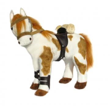 Plush Pinto Horse
