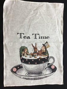 Tea Time Linen Teatowel