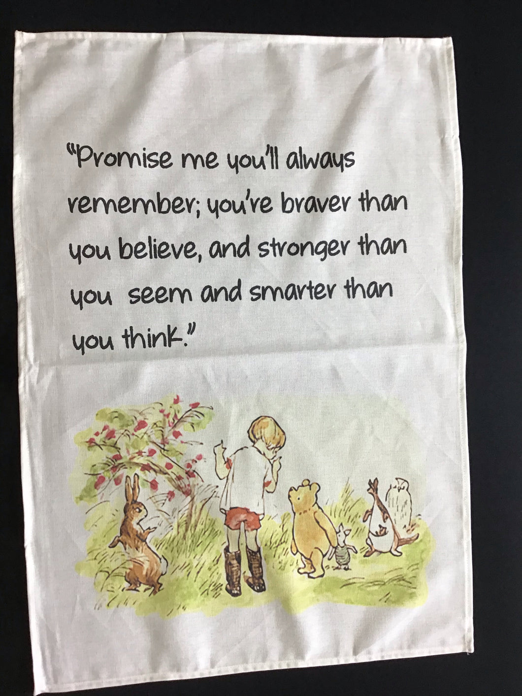 Winnie the Pooh Cotton Teatowel
