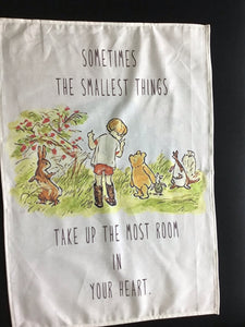 Winnie the Pooh Cotton Teatowel