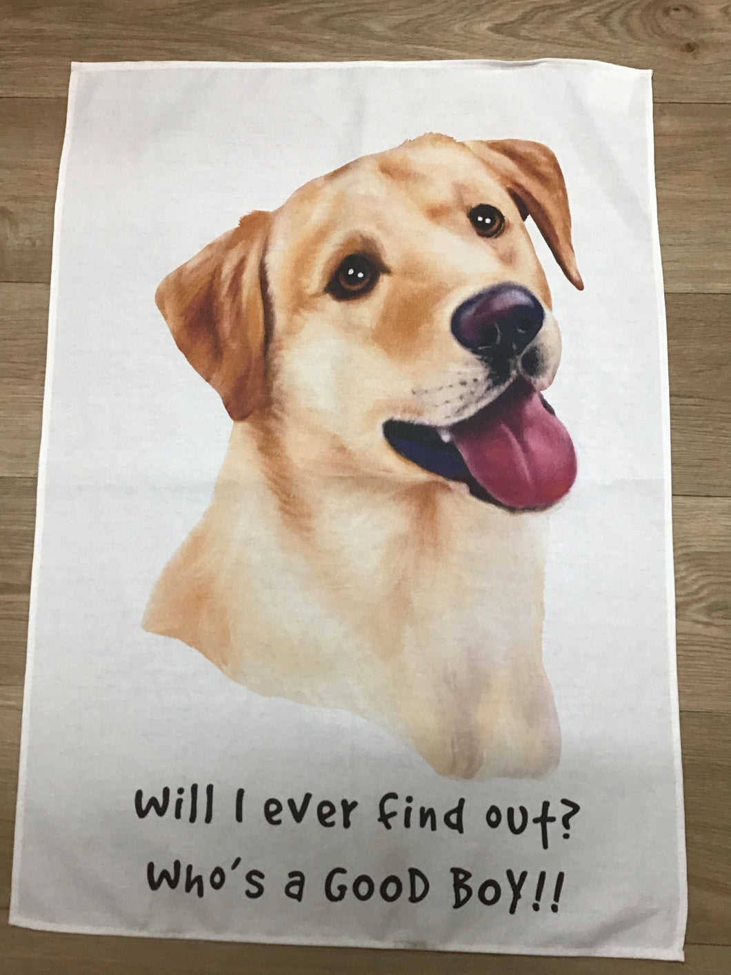 Labrador cotton Teatowel