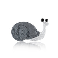 RESIN SNAIL BROOCH