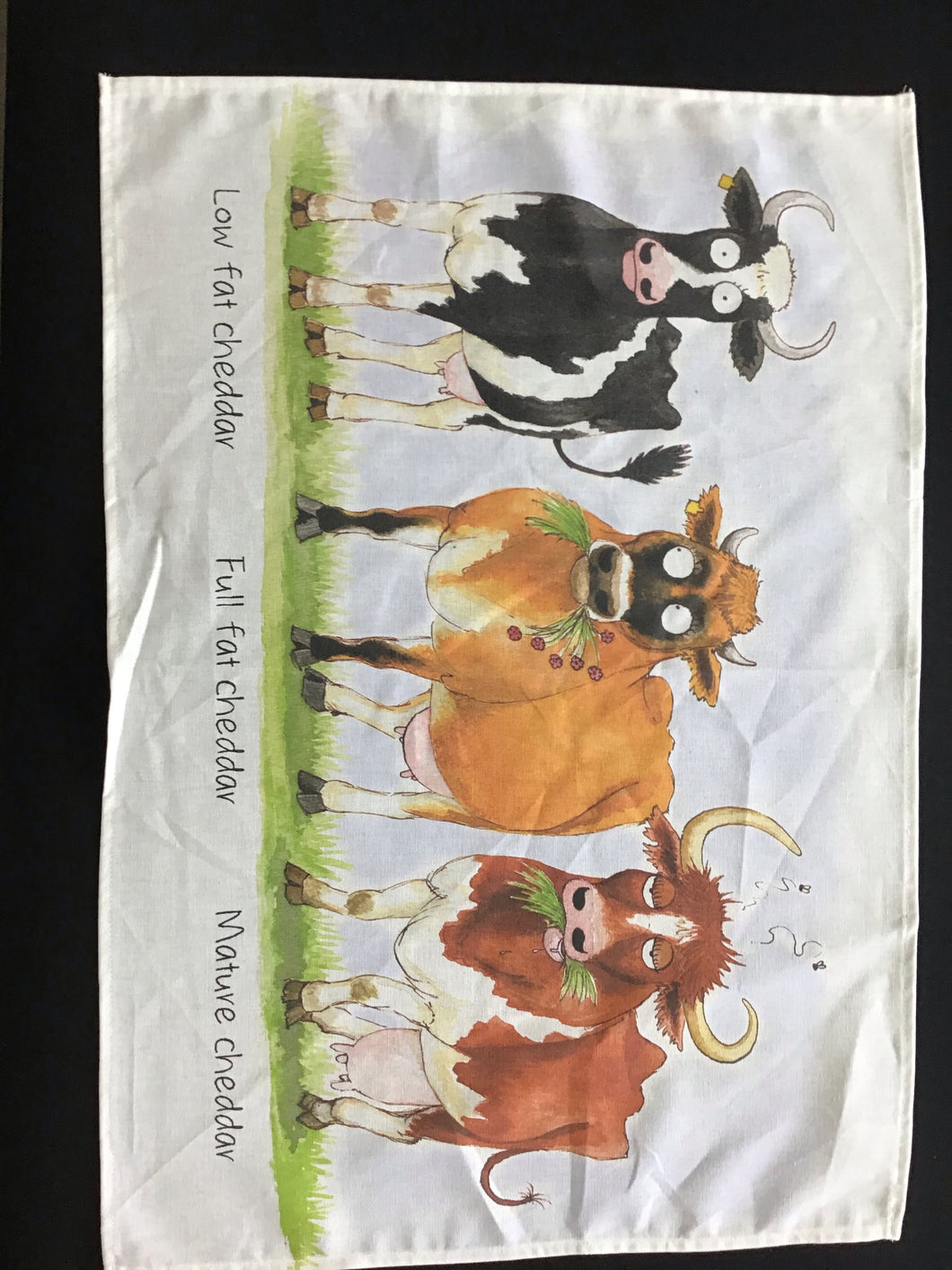 Cow Cotton Teatowel