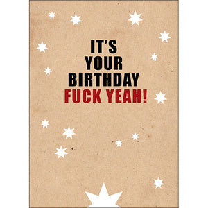 BIRTHDAY CARD DEFAMATIONS