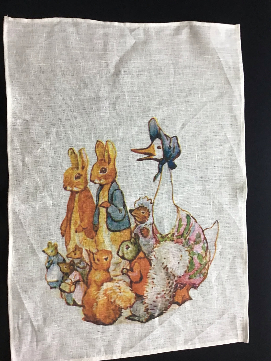 Peter Rabbit linen Teatowel
