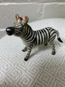 CERAMIC ZEBRA HEAD UP